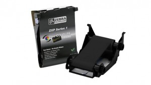 Zebra Load-N-Go monochrome ribbon for ZXP Series 1 - Black (K), 1000 Impressões